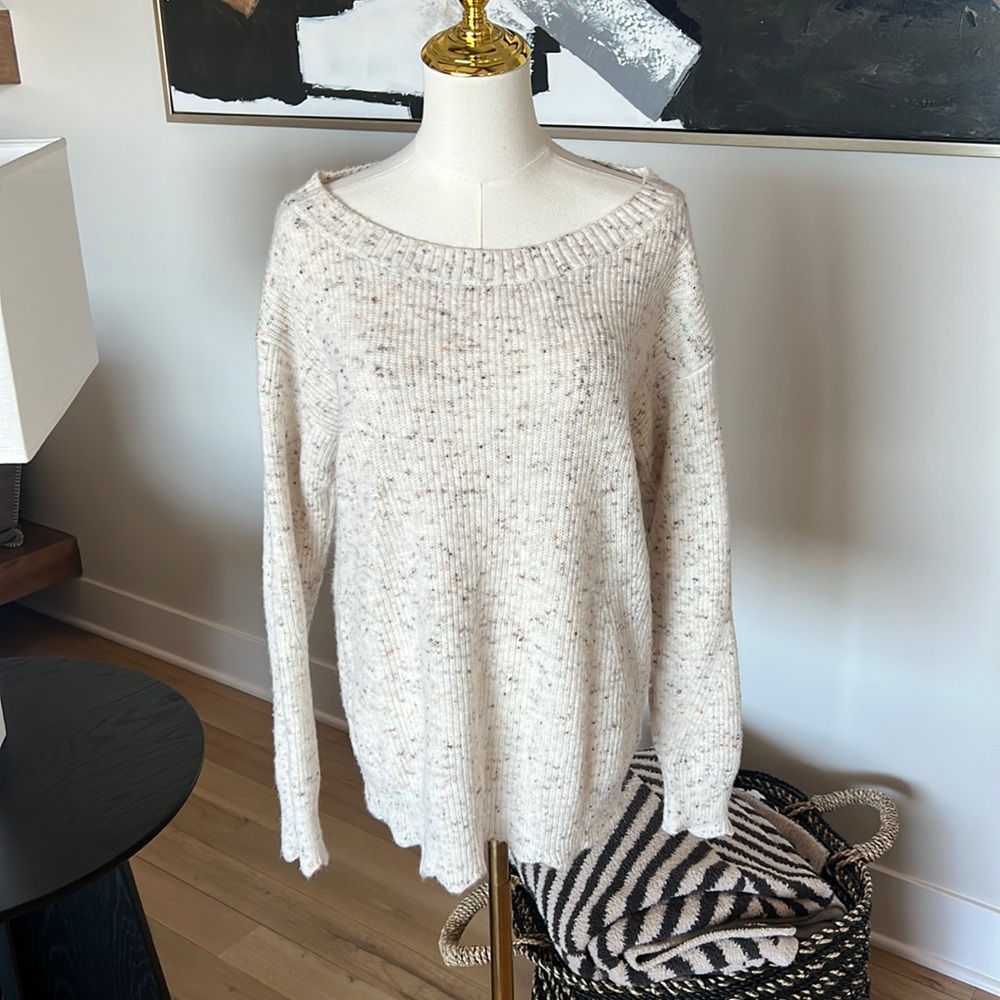 Evereve Allison Joy Speckled Sweater